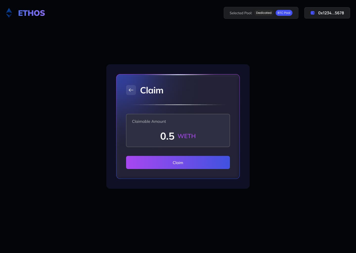 ETHOS — DeFi Protocol on Base 6